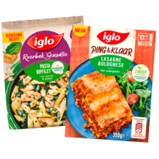 Iglo roerbaksensatie of Ping & klaar